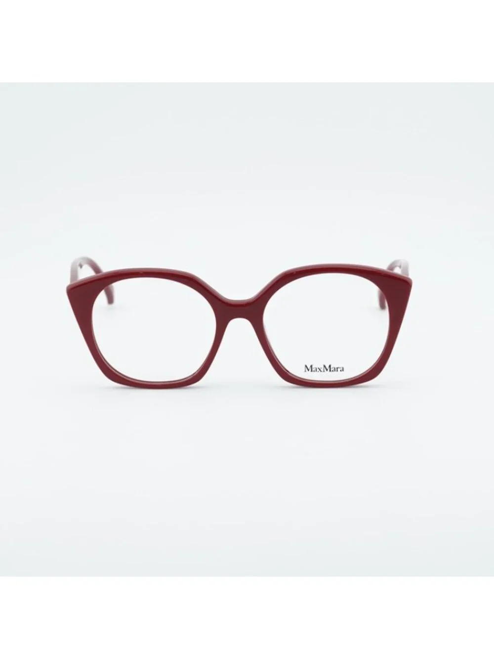 Max Mara MM5082 066 Eyeglasses Red 53mm Square Frame